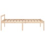 Bett für Senioren aus massivem Kiefernholz 100x200 cm von vidaXL, Betten und Lattenroste - Ref: Foro24-810604, Preis: 114,84 ...