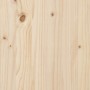 Solid pine wood bed frame 180x200 cm by vidaXL, Beds and slatted bases - Ref: Foro24-810445, Price: 115,89 €, Discount: %