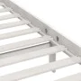 Small double bed frame white solid wood 120x190cm by vidaXL, Beds and slatted bases - Ref: Foro24-810118, Price: 103,93 €, Di...