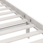 Solid white pine wood bed frame 140x190 cm by vidaXL, Beds and slatted bases - Ref: Foro24-810128, Price: 138,01 €, Discount: %