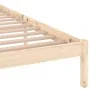 Bettgestell aus massivem Kiefernholz, 160 x 200 cm von vidaXL, Betten und Lattenroste - Ref: Foro24-810440, Preis: 100,95 €, ...