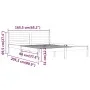 Estructura de cama de madera maciza de pino 160x200 cm de vidaXL, Camas y somieres - Ref: Foro24-810440, Precio: 101,12 €, De...