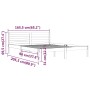 Solid pine wood bed frame 160x200 cm by vidaXL, Beds and slatted bases - Ref: Foro24-810440, Price: 102,33 €, Discount: %