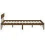 Estructura de cama madera maciza pino marrón miel 120x200 cm de vidaXL, Camas y somieres - Ref: Foro24-810145, Precio: 94,40 ...