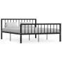 Schwarzer Metallbettrahmen 160x200 cm von vidaXL, Betten und Lattenroste - Ref: Foro24-284572, Preis: 140,42 €, Rabatt: %