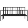 Schwarzer Metallbettrahmen 160x200 cm von vidaXL, Betten und Lattenroste - Ref: Foro24-284572, Preis: 140,42 €, Rabatt: %