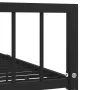 Schwarzer Metallbettrahmen 160x200 cm von vidaXL, Betten und Lattenroste - Ref: Foro24-284572, Preis: 140,42 €, Rabatt: %