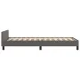 Bed frame with headboard gray synthetic leather 90x200 cm by vidaXL, Beds and slatted bases - Ref: Foro24-347481, Price: 112,...