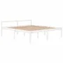 Cama para personas mayores madera maciza pino blanca 180x200 cm de vidaXL, Camas y somieres - Ref: Foro24-810630, Precio: 121...