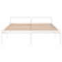 Cama para personas mayores madera maciza pino blanca 180x200 cm