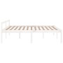 Cama para personas mayores madera maciza pino blanca 180x200 cm