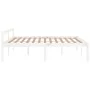 Cama para personas mayores madera maciza pino blanca 180x200 cm de vidaXL, Camas y somieres - Ref: Foro24-810630, Precio: 121...