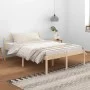 Bett für Senioren aus massivem Kiefernholz 140x200 cm von vidaXL, Betten und Lattenroste - Ref: Foro24-810614, Preis: 115,25 ...