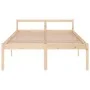 Bett für Senioren aus massivem Kiefernholz 140x200 cm von vidaXL, Betten und Lattenroste - Ref: Foro24-810614, Preis: 115,25 ...