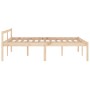 Bett für Senioren aus massivem Kiefernholz 140x200 cm von vidaXL, Betten und Lattenroste - Ref: Foro24-810614, Preis: 107,09 ...