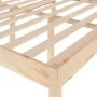 Bett für Senioren aus massivem Kiefernholz 140x200 cm von vidaXL, Betten und Lattenroste - Ref: Foro24-810614, Preis: 115,25 ...