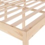 Bett für Senioren aus massivem Kiefernholz 140x200 cm von vidaXL, Betten und Lattenroste - Ref: Foro24-810614, Preis: 107,09 ...