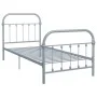 Graues Metallbettgestell 90x200 cm von vidaXL, Betten und Lattenroste - Ref: Foro24-284504, Preis: 123,54 €, Rabatt: %