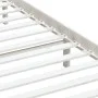 Solid white pine wood bed frame 200x200 cm by vidaXL, Beds and slatted bases - Ref: Foro24-3100610, Price: 135,05 €, Discount: %
