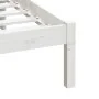 Massives Bettgestell aus weißem Kiefernholz, 200 x 200 cm von vidaXL, Betten und Lattenroste - Ref: Foro24-3100610, Preis: 13...