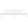 Solid white pine wood bed frame 180x200 cm by vidaXL, Beds and slatted bases - Ref: Foro24-810446, Price: 109,57 €, Discount: %