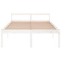 Bett für Senioren aus massivem Weißkiefernholz 140x200 cm von vidaXL, Betten und Lattenroste - Ref: Foro24-810615, Preis: 138...