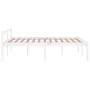 Bett für Senioren aus massivem Weißkiefernholz 140x200 cm von vidaXL, Betten und Lattenroste - Ref: Foro24-810615, Preis: 132...