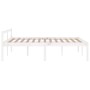 Bett für Senioren aus massivem Weißkiefernholz 140x200 cm von vidaXL, Betten und Lattenroste - Ref: Foro24-810615, Preis: 138...