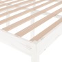 Bett für Senioren aus massivem Weißkiefernholz 140x200 cm von vidaXL, Betten und Lattenroste - Ref: Foro24-810615, Preis: 138...
