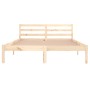 Estructura de cama madera maciza de pino 140x200 cm de vidaXL, Camas y somieres - Ref: Foro24-810430, Precio: 88,73 €, Descue...