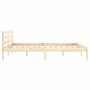 Estructura de cama madera maciza de pino 140x200 cm de vidaXL, Camas y somieres - Ref: Foro24-810430, Precio: 88,73 €, Descue...