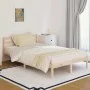Bettgestell aus massivem Kiefernholz, 120 x 200 cm von vidaXL, Betten und Lattenroste - Ref: Foro24-810425, Preis: 82,35 €, R...