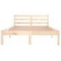 Estructura de cama madera maciza de pino 120x200 cm