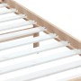 Solid pine wood bed frame 100x200 cm by vidaXL, Beds and slatted bases - Ref: Foro24-3100579, Price: 88,57 €, Discount: %