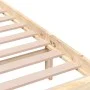 Solid wood bed frame 120x200 cm by vidaXL, Beds and slatted bases - Ref: Foro24-3100953, Price: 115,65 €, Discount: %