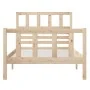 Bettgestell aus Massivholz 90x200 cm von vidaXL, Betten und Lattenroste - Ref: Foro24-3101138, Preis: 96,93 €, Rabatt: %