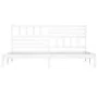 Estructura de cama madera maciza de pino blanca 200x200 cm de vidaXL, Camas y somieres - Ref: Foro24-3101044, Precio: 160,62 ...