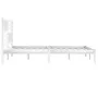 Estructura de cama madera maciza de pino blanca 200x200 cm de vidaXL, Camas y somieres - Ref: Foro24-3101044, Precio: 160,62 ...