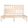 Solid pine wood bed frame 120x190 cm by vidaXL, Beds and slatted bases - Ref: Foro24-3100993, Price: 126,41 €, Discount: %