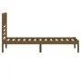 Estructura de cama madera maciza pino marrón miel 100x200 cm de vidaXL, Camas y somieres - Ref: Foro24-3101016, Precio: 107,0...