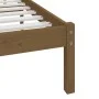 Estructura de cama madera maciza pino marrón miel 100x200 cm de vidaXL, Camas y somieres - Ref: Foro24-3101016, Precio: 107,0...