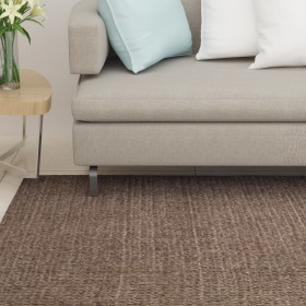 Alfombra de sisal para rascador marrón 80x150 cm