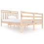 Solid wood bed frame 120x200 cm by vidaXL, Beds and slatted bases - Ref: Foro24-3100649, Price: 113,50 €, Discount: %