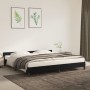 Estructura de cama con cabecero de terciopelo negro 200x200 cm de vidaXL, Camas y somieres - Ref: Foro24-347593, Precio: 124,...