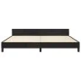 Estructura de cama con cabecero de terciopelo negro 200x200 cm de vidaXL, Camas y somieres - Ref: Foro24-347593, Precio: 130,...