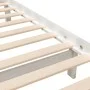 Small double bed frame solid wood white 120x190 cm by vidaXL, Beds and slatted bases - Ref: Foro24-3101124, Price: 145,85 €, ...