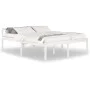 Bett für Senioren aus massivem Weißkiefernholz 160x200 cm von vidaXL, Betten und Lattenroste - Ref: Foro24-810625, Preis: 113...