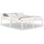 Bett für Senioren aus massivem Weißkiefernholz 160x200 cm von vidaXL, Betten und Lattenroste - Ref: Foro24-810625, Preis: 144...