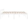 Bett für Senioren aus massivem Weißkiefernholz 160x200 cm von vidaXL, Betten und Lattenroste - Ref: Foro24-810625, Preis: 113...