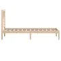 Solid pine wood bed frame 90x200 cm by vidaXL, Beds and slatted bases - Ref: Foro24-3101008, Price: 88,84 €, Discount: %